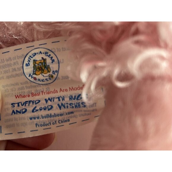 Pink Poodle Plush 19” Dog With Magnetic Mouth BAB - Picture 5 of 5